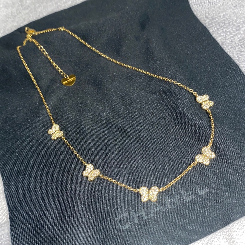 BRACHA butterfly necklace